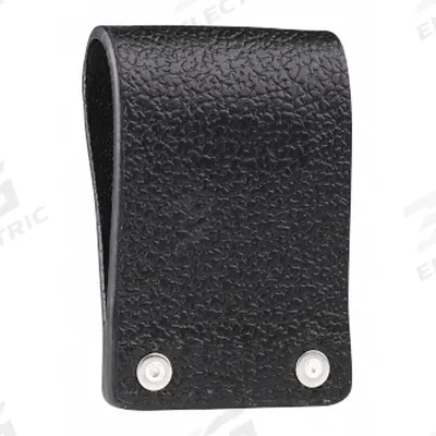 MOTOROLA Swivel Belt Loop: Fits Motorola, Black, Leather, Belt Loop - Motorola-Compatible Carrying Accessories