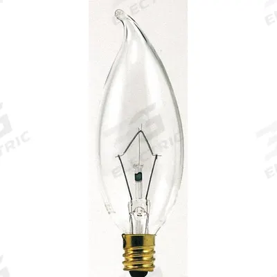 LEDVANCE/ SYLVANIA Incandescent Bulb: Candelabra Screw (E12), Incandescent, (B) Bullet, B10 - Candelabra Screw Base (E12) Lamps