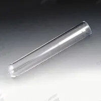 GLOBE SCIENTIFIC Test Tube: Test Tube, Polystyrene, 12 mL Capacity - mL, 0.4 oz Capacity - oz, Round (MPN 111011). Key specifications — Brand: GLOBE SCIENTIFIC; Graduated: No; Includes Closure: No; Body Color: Colorless; Bottom Shape: Round; Body Material: Polystyrene.