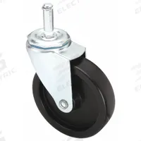 APPROVED VENDOR Stem Caster: Swivel, No Brake, 4 in Wheel Dia., 1 in Wheel Wd, Polyolefin, Plastic (MPN F1IB04041S-S21). Key specifications — attr1111099: APPROVED VENDOR; attr1111095: Black; attr1176855: Swivel.