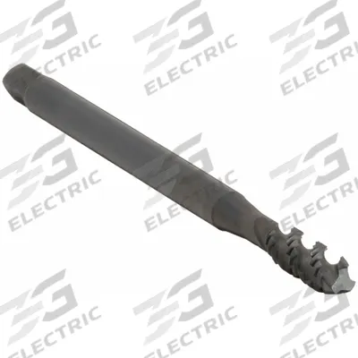 WIDIA GTD Spiral Flute Tap: M3.5x0.6 Metric, D4 / 6H, 2 Flute - General Purpose Spiral-Flute Taps