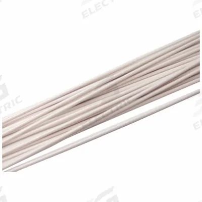 SEELYE Thermoplastic Welding Rod: HDPE, Marine Grade, Round, 5/32 in x 48 in, White - Marine-Grade HDPE Welding Rods