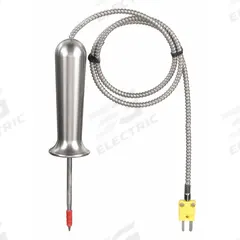 COOPER ATKINS Immersion Temperature Probe: -40°F to 400°F /-40°C to 205°C, Type K, 3 in Probe Lg (MPN 50101-K). Key specifications — Brand: COOPER ATKINS.