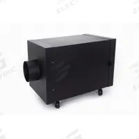 Air Scrubber: Steel, Negative Air Pressure/Particulate Filtration, 1,500 sq ft Max Coverage Area (MPN 400-UCA1-BL). Key specifications — Brand: EXTRACT-ALL; Includes Filter: Air Filter Included.