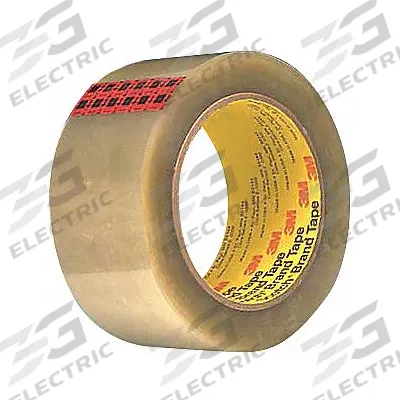 SCOTCH Carton Sealing Tape: 3.4 mil Tape Thick, 2 in x 55 yd, 351 - Heavy-Duty Hot Melt Tape