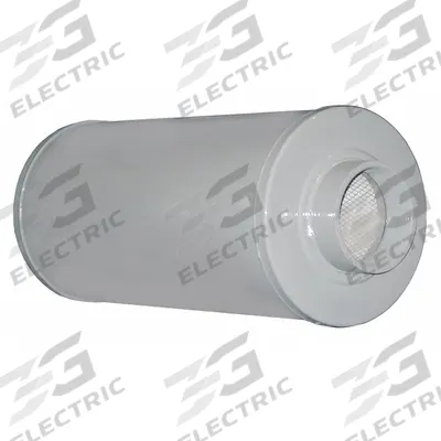 SOLBERG Inlet/Discharge Silencers: 4 in (F)NPT Inlet Size, 575 cfm, 24.68 in Overall Ht - Air Compressor Intake Filters & Silencers