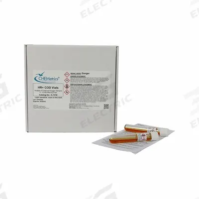 CHEMETRICS Water Quality Test Kit: Chemical Oxygen Demand, 0 to 15,000 ppm, 97 Tests - Water Quality Test Kits