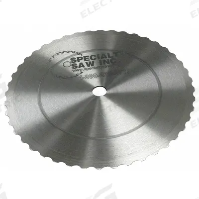 AEROQUIP Circular Saw Blade: 14 in Blade Dia., 0.13 in Cut Wd, 1 in Arbor Size - Hose-Cutting Blades