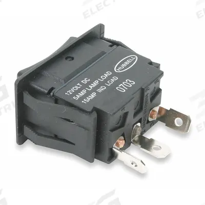 HUBBELL WIRING DEVICE-KELLEMS Marine Rocker Switch: 3 Positions, SPDT - General Purpose Rocker Switches