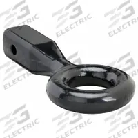 BUYERS PRODUCTS Tow Eye: 12,000 lb Gross Towing Wt Capacity, 11 3/4 in Overall Lg, Steel (MPN RM1225E). Key specifications — Brand: BUYERS PRODUCTS; Material: Steel.