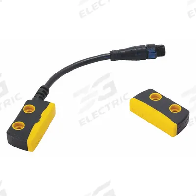 EATON Magnetically Actuated Safety Interlock Switch: RS Series, 2NC, 9.84 ft Cable Lg - AC Safety-Interlock Switches