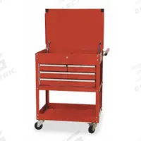 WESTWARD Tool Utility Cart: Red / Red Drawer, 30 in Wd, 20 in Dp, 38 in Ht, Hinge, Keyed, 4 Drawers (MPN 2CZY5). Key specifications — attr1116772: WESTWARD; attr1116768: Keyed.