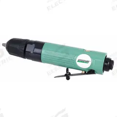 SPEEDAIRE Air-Powered Drill: 1/4 in Chuck, 2,600 RPM, 0.5 hp, Keyless, 1 3/32 in Side to Center (MPN 21AA77). Key specifications — attr1320665: SPEEDAIRE.
