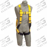3M DBI-SALA Full Body Harness: 420 lb Wt Capacity, Vest Harness, Mating / Mating, Cam, Unisex, Steel (MPN 1103513). Key specifications — Manufacturer Part Number: 1103513; Brand: 3M DBI-SALA; D-Ring Locations: Back; Harness App: General Use; Harness Color: Yellow; Includes Padding: No; Industry: Oil and Gas; RFID Equipped: Yes.