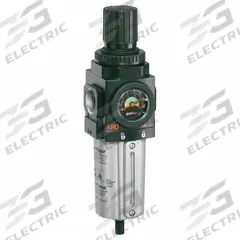 ARO Filter-Regulator: Series 2000 Series, 3/4 in NPT, 173 scfm, 5 micron, 250 psi, Manual Drain (MPN P39354-610). Key specifications — attr109419: ARO; attr109429: Aluminum; attr109463: Yes; attr109467: Nitrile; attr109468: Series 2000.