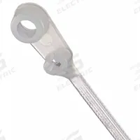 TY-RAP Cable Tie: 4 in Nominal Lg, 5/8 in Nominal Max. Bundle Dia., 0.09 in Wd, Natural, 1,000 PK (MPN TY33M). Key specifications — Screw Mount Hole Size: #4; Color: Natural; Brand: TY-RAP.