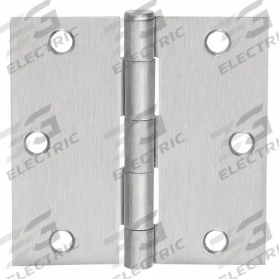 MCKINNEY Butt Hinge: Steel, Full Surface - Full Surface-Mount Butt Hinges