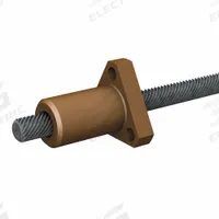 PBC LINEAR Precision Lead Screw: Lead Screw and Nut Assembly, Std, PTFE, Stainless Steel, 300 (MPN LSR1205T-0508-TS-NNN-NNN-N). Key specifications — Brand: PBC LINEAR.