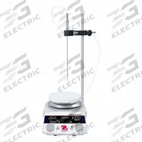 OHAUS Hot Plate Stirrer: US Std Plug Type, 1 Positions, Round, Hot Plate Stirrer, Digital (MPN e-G52HSRDA KIT 100-120V). Key specifications — attr1025312: OHAUS; attr1025316: Digital; attr1025320: Yes; attr1025333: Ceramic Coated Aluminum; attr1025337: Hot Plate Stirrer; attr1029342: Hot Plate Stirrer; attr1029343: Yes; attr1071280: 100-120V AC.