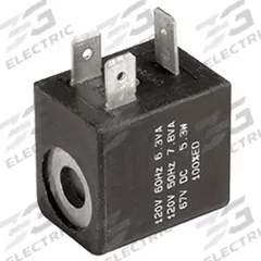 PARKER Solenoid Coil: 24V DC, 14°F to 120°F, Plug-In, DIN 43650 Form B, IP65, 22 mm Coil Size (MPN P2FCB448). Key specifications — attr1089104: Plug-In; attr1089108: IP65; attr1084872: Solenoid Coil; attr1084828: P2FCB448; attr1084832: PARKER; attr1084884: 24V DC; attr1089105: DIN 43650 Form B.
