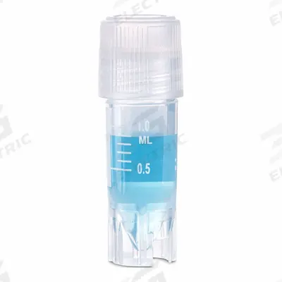 APPROVED VENDOR Cryogenic Vial: Cryogenic, Polypropylene, 1 mL, 12.2 mm Body Dia, Sterile - Plastic Cryogenic Vials