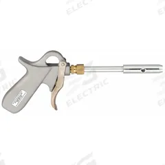 GUARDAIR Air Gun: Pistol-Grip Grip, Aluminum, 1/4 in Female NPT, 1 Nozzle(s), Straight, Focused (MPN LZR650006AA). Key specifications — attr1328526: Aluminum; attr1328500: Hanging Hook; attr1328508: GUARDAIR; attr1328515: No; attr1328533: Yes.
