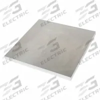 Carbon Steel Precision Blank: A36, 0.375 in Thick, 16 in x 16 in Nominal Size (WxL), Hot Rolled (MPN UB-SA36-0375-16-16). Key specifications — Material: Carbon Steel; Heat Treatment: No Heat Treatment; Thickness Tolerance: Not Rated; Brand: APPROVED VENDOR; Certifications Included: Material Certificate with Lot Number.
