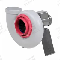 Plastec Blower: 10 in Wheel Dia, Direct Drive, Includes Drive Pack, 900 cfm, 1/4 hp, 230/460V AC (MPN P25ST6P025). Key specifications — Rotation: CCW; Brand: PLASTEC; Motor Housing Design: Totally Enclosed Motor; Nominal Voltage: 230/460V AC.