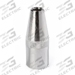 LINCOLN ELECTRIC Nozzle: 3/8 in, Tapered, Flush, Threaded (MPN KP2742-1-38F). Key specifications — Manufacturer Part Number: KP2742-1-38F; Nozzle to Tip Relationship: Flush; For Contact Tip Series: Magnum Pro 350A; Brand: LINCOLN ELECTRIC.
