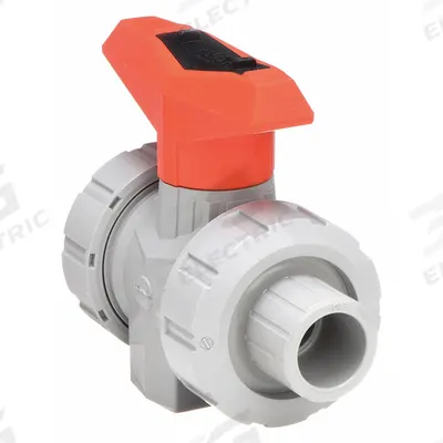 GF PIPING SYSTEMS Manual Two-Way Ball Valve: 1 1/4 in, CPVC, Straight - CPVC Ball Valves