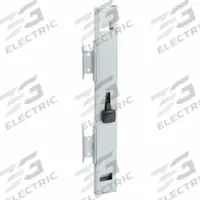 ABUS File Cabinet Locking Bar: Silver, 12 1/4 in Overall Ht, 7/8 in Overall Dp, 1 3/8 in Overall Wd (MPN ABUS File Bar 1 Ft). Key specifications — attr988670: Powder Coated; attr988694: Steel; attr988652: ABUS; attr988656: Silver.