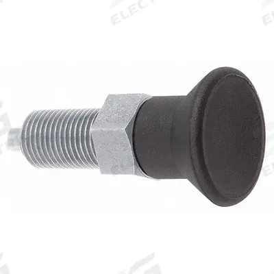 KIPP Indexing Plunger: Nonlocking, SS, M16x1.5 Thread - Nonlocking Pull-Knob Indexing Plungers