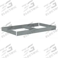 TENNSCO Shelf: 42 in x 18 in, 2,500 lb Load Capacity, Gray, Shelf (MPN ZLCS-4218). Key specifications — Includes: (4) Beams; Shelf Configuration: Single Straight; Color: Gray; Frame Material: Steel; Brand: TENNSCO; Frame Finish: Zinc Plated; Product Type: Shelf.
