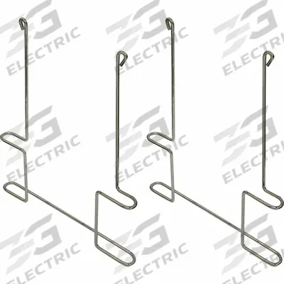 BUYERS PRODUCTS Anti-Sail Brackets: Steel, 22 in Overall Wd, 21 in Overall Ht - Fleet and Vehicle Maintenance