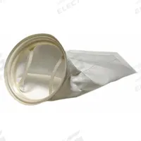 PARKER Filter Bag: Felt, Welded, Bag Size 2, 25 micron, 160 gpm, Max. Op Temp 200°F (MPN G2P25-Q). Key specifications — Brand: PARKER.