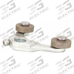 TELEMECANIQUE SENSORS Forked Roller Lever: Forked Roller Lever, Fixed, 1.5 in Arm/Operator Lg - Max (MPN 9007LA4). Key specifications — Brand: TELEMECANIQUE SENSORS; Compatible with Series: 9007AW; Roller Position: Outside Offset; Actuator Style: Forked Roller.