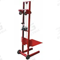 DAYTON Platform Lift Truck: 500 lb, 3 1/4 in to 58 in, Steel, 20 in L x 20 in W Platform, Hand Winch (MPN 26Y451). Key specifications — Brand: DAYTON; Caster/Wheel Configuration: (4) Axle-Mounted.