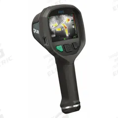 FLIR Infrared Camera: 51° x 38°, USB, +/-4.0% of Reading or +/-4.0° Whichever is Greater Accuracy °C (MPN FLIR K65). Key specifications — Focus Method: Fixed; Manufacturer Part Number: FLIR K65; Brand: FLIR; Field of View: 51° x 38°; Intrinsic Safety: Intrinsically Safe; Lens Angles Included: 51°; Features_Broad: Multiple Image Modes.