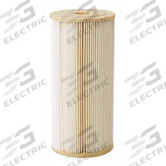 APPROVED VENDOR Water Filter Cartridge: 1 micron, Pleated, 20 gpm, 9 3/4 in Overall Ht (MPN SCEM121). Key specifications — Brand: APPROVED VENDOR; Filter Media: Resin-Impregnated Pleated-Cellulose Polyester.