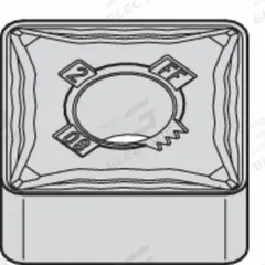 WIDIA Square Turning Insert: SNMG432FF, SNMG120408FF (MPN 4171048). Key specifications — attr257901: SNMG120408FF; attr257900: SNMG432FF.