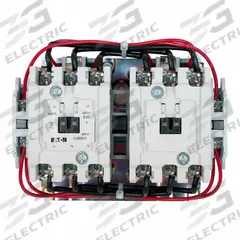 EATON NEMA Magnetic Contactor: Reversing, 3 Poles, NEMA Size 2, 45 A, 120V AC (MPN CN55GN3AB). Key specifications — Brand: EATON.