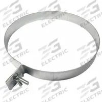 Duct Hanger: 28 in Duct, 260 lb Capacity, Steel, 1 in Wd (MPN GRRDH28GA20). Key specifications — Includes: Carriage Bolt; Brand: DUCTMATE; Base Material: Steel; Compatible with Strapping Gauge: 20 ga; For Duct Shape: Round.