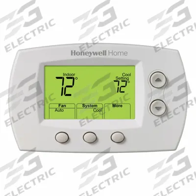 HONEYWELL HOME Wireless Thermostat: Heat and Cool, Auto and Manual, Auto, Horizontal, Rectangle - Digital Wireless Thermostats
