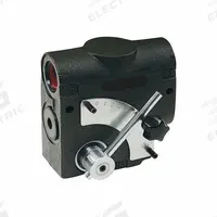 DELAVAN AG PUMPS Hydraulic Flow Control Valve: 30 gpm Max Flow Rate, 1/2 in NPT, 1/2 in NPT, Spool (MPN FC30N). Key specifications — attr1018158: Manual; attr1018114: Lever; attr1018116: Cast Iron; attr1018117: DELAVAN AG PUMPS; attr1018137: Three-Way.