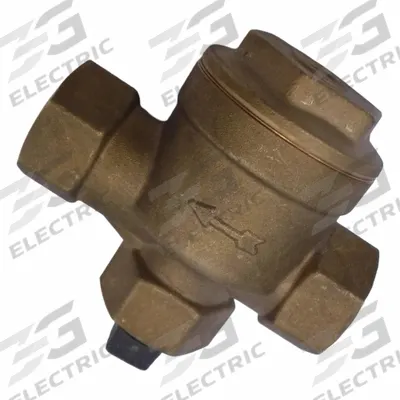 BARNES & JONES Steam Trap: Bronze, 3/4 in FNPT, 5,950 lb/hr, 250 psig Max., 345°F Max. - Bronze In-line Float & Thermostatic Steam Traps