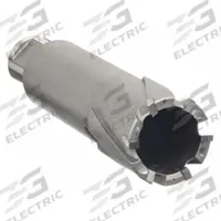 SLUGGER BY FEIN Annular Cutter: 2 1/8 in Cutter Dia, 3 in Max Cutting Dp, Bright, Carbide (MPN 63127636110). Key specifications — attr253884: No; attr253885: Bright; attr253886: Carbide; attr253887: Weldon Flat; attr253888: Fractional Inch; attr277149: SLUGGER BY FEIN.