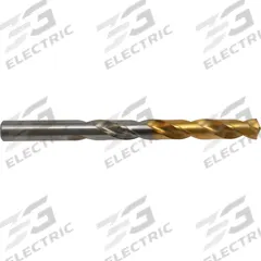 CLE-LINE Jobber Length Drill Bit: 13/32", 135° Split Point, TiN Tip HSS (MPN C97323). Key specifications — attr1225567: 0.4063.