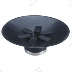 SMC Vacuum Pad: Flat with Ribs, w/o Adapter, 50 mm Pad Dia, Urethane Rubber, Brown, 60A (MPN ZP50CU). Key specifications — attr1019101: ZP50CU; attr1019103: SMC; attr1019107: 60A.