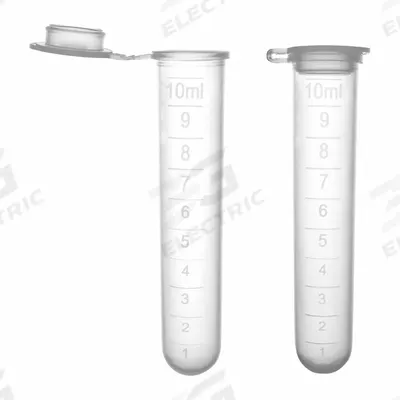 APPROVED VENDOR Test Tube: Test Tube, Polypropylene, 10 mL Capacity - mL - Plastic Test Tubes