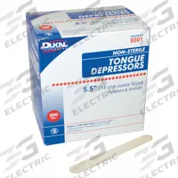 UNIMED MIDWEST INC Tongue Depressors: Non-Sterile, Wood, 5 1/2 in Lg, 5/8 in Wd, 500 PK (MPN DNTD313311). Key specifications — Brand: UNIMED MIDWEST INC; Material: Wood.